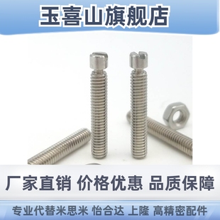 L15 L20拉伸弹簧支柱一字槽带环槽全牙型SBSPO FFH11