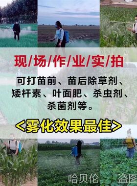 新款喷雾器打药支架神器喷雾器架子背负式架子多喷头打药杆一整套