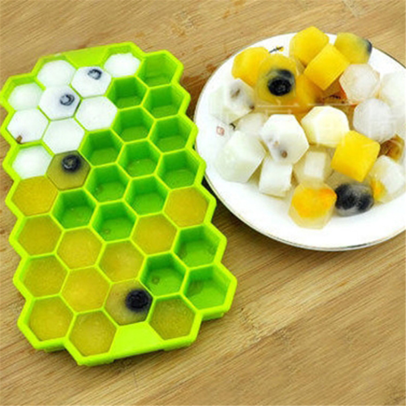 Ece Cube Ihasy-Release Silicone Honeyuomb Ice Ccbe Molds