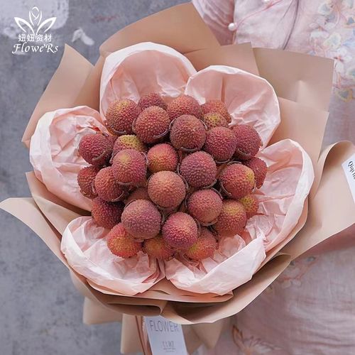 花艺荔枝托花店水果固定托花束DIY包装材料包花神器花艺竹签胶贴
