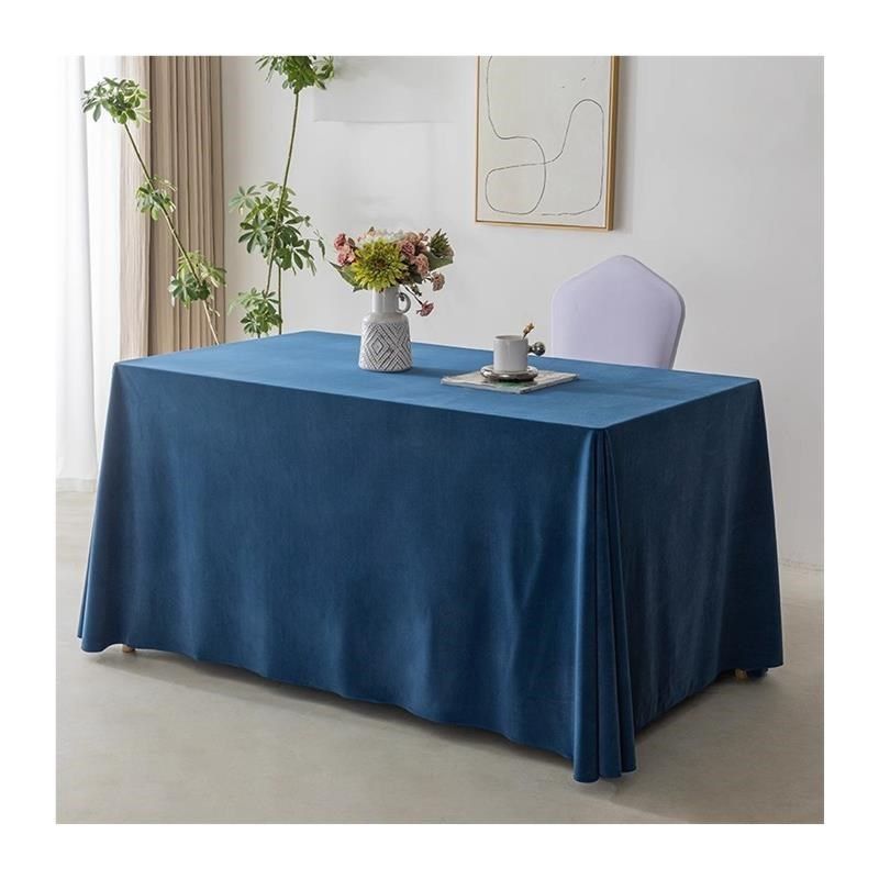 加厚桌布定制会议室台尼桌布绒布办公台布活动签到桌套长方形,居家布艺,桌布,淘宝优惠券,粉丝福利购,淘宝优惠卷