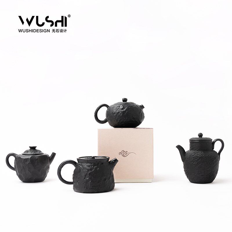 2025陶瓷茶壶泡茶家用单壶一人饮单人中式黑瓷羊脂玉茶具