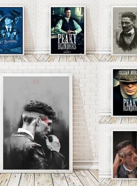 British High Score Crime Drama Peaky Blinders Poster Hight Q
