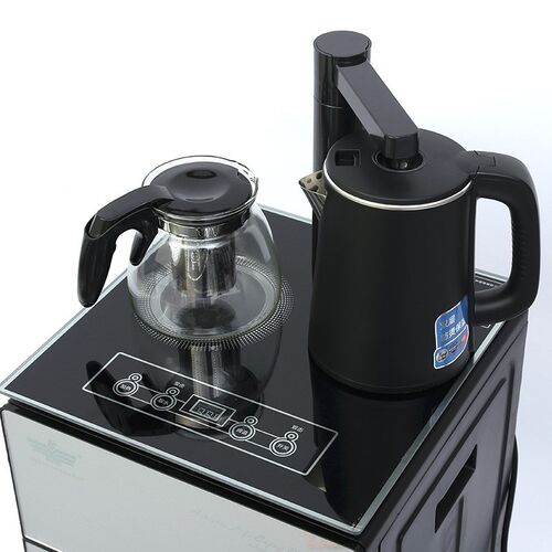 茶吧机家用全自动上水语音遥控智能即热式饮水立式烧水壶下置水桶