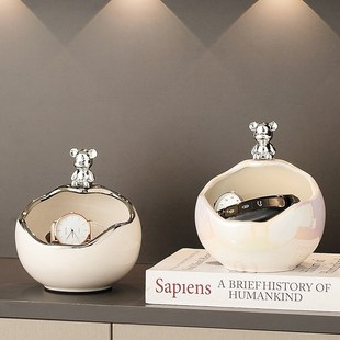 入户门口玄关放钥匙置物架收纳摆件轻奢高档鞋 饰品 柜客厅儿童房装