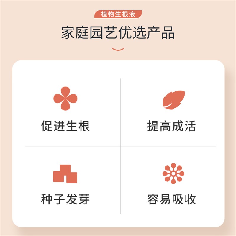 生根液植物快速生根液多肉扦插育苗蝴蝶R兰绿萝强力发根液