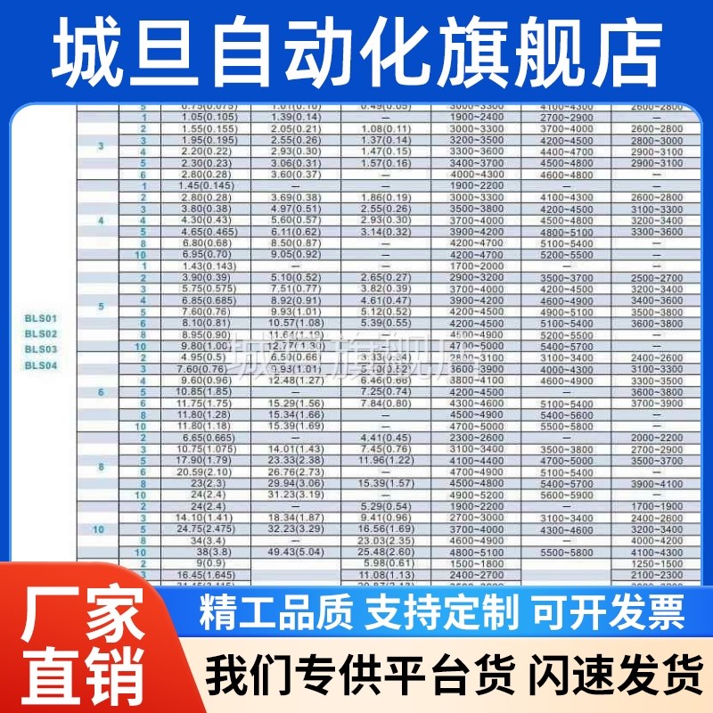 强力圆磁铁BLS02-iD1/D2/D3/D4-L1/L2/L3/L4/L5/L6/L8/L10轴向型