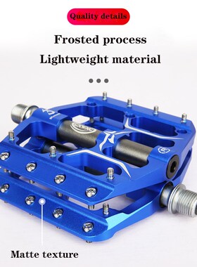 Flat Bicycle Pedals Mtb Pedals 3 Sealed Bearings Bicycle Foo