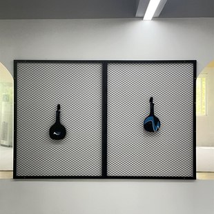 定做加厚菱形金属网格镂空悬吊式天花板铁艺网格背N景墙面装饰饭