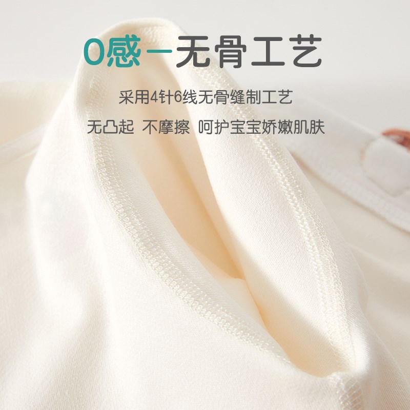 婴儿连体衣春秋h款女宝宝秋冬打底长袖哈衣爬服a类80码公主风春装