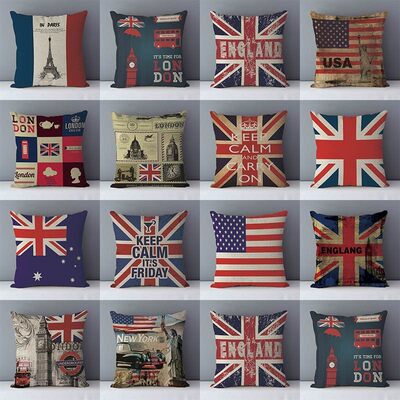 网红Retro Nostalgic couch cushion Europe style home decorati