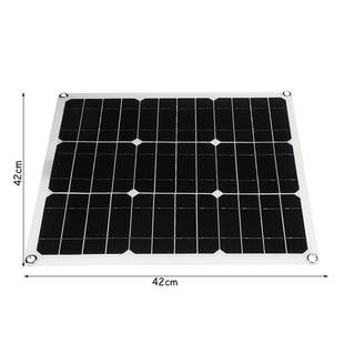 推荐 USB 100W Solar Bank Car Board Dual Power 200W 18V Panel