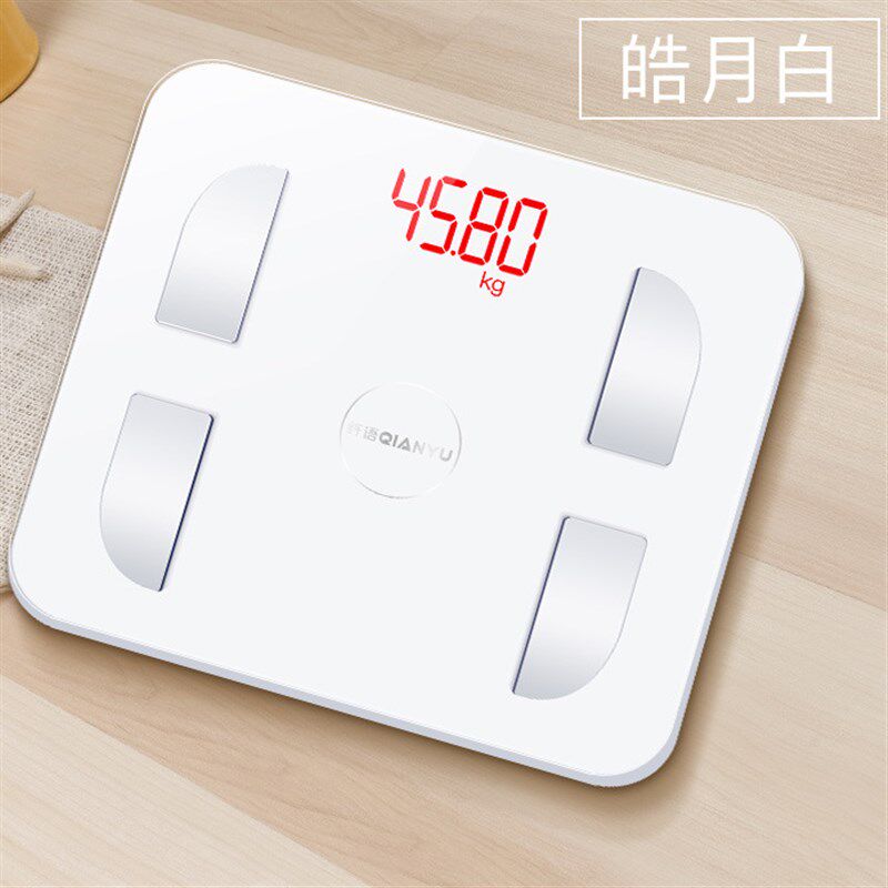 美恩智能体脂秤充电蓝牙电子称小型精准耐用人体体重秤家用测脂肪