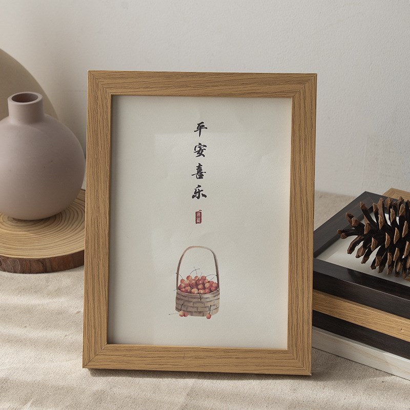 现货毛笔字硬笔书法作品框架表画框摆台裱字相框装裱A3 20寸展示