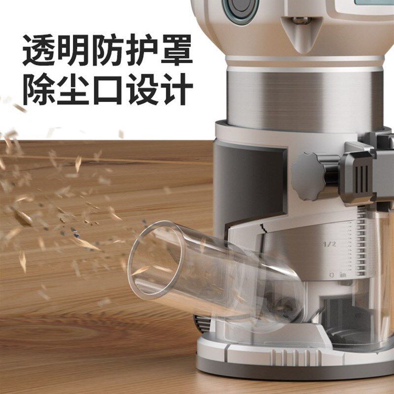 速发修边机木工多功能电木铣电动倒装铝塑板开槽机雕刻机锣机工具