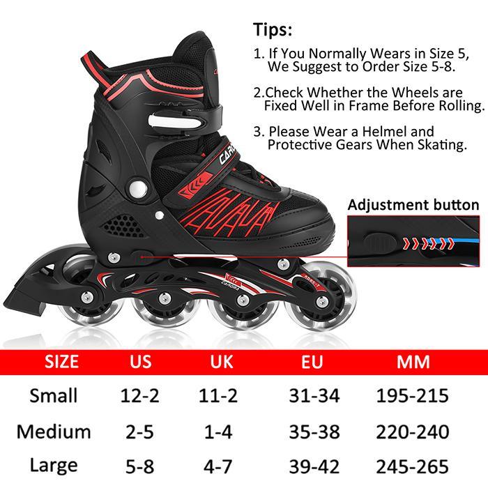 推荐Adult Roller Skate Shoes Sliding Skate Adjustable Inline 玩具/童车/益智/积木/模型 滑板车 原图主图