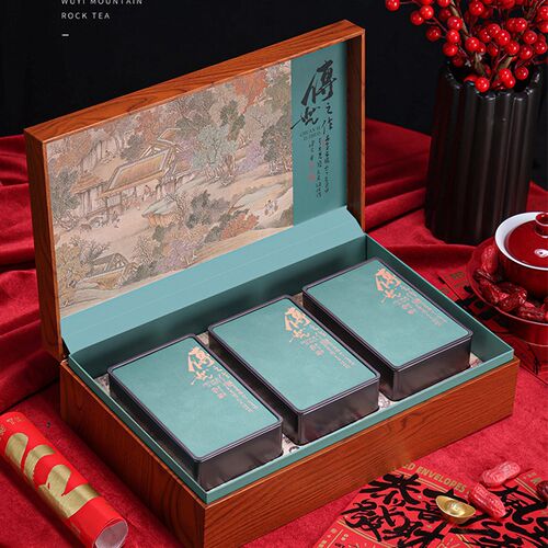 高档铁观音茶叶包装盒空礼盒通用岩D茶滇红茶绿茶金骏眉大红袍礼