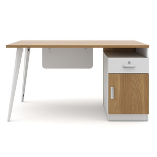 E0板单人 极速高品质办公家具1.2米电脑桌1.4米写字台简约现代组装