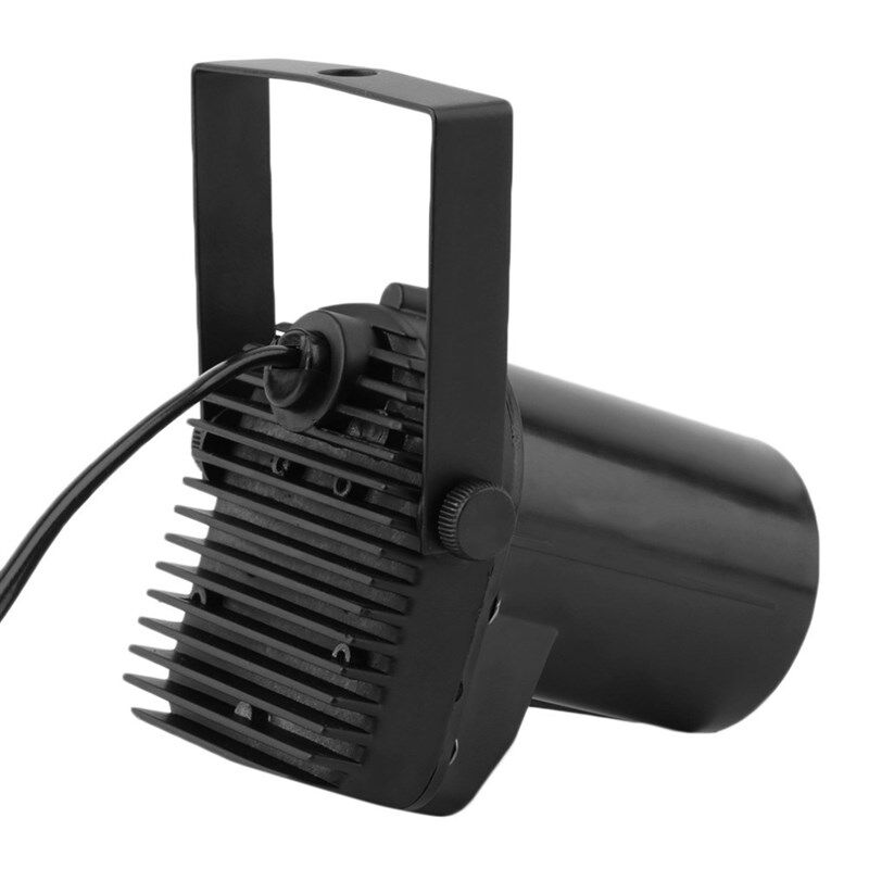 3W LED Spotlight Spin Stage Lighting Party Show Light Mount