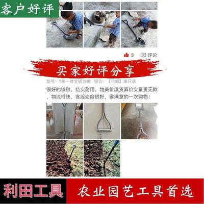 连体园艺铁锹工具锹挖土园林铁铲全钢加厚小居家钢种花铲子钢