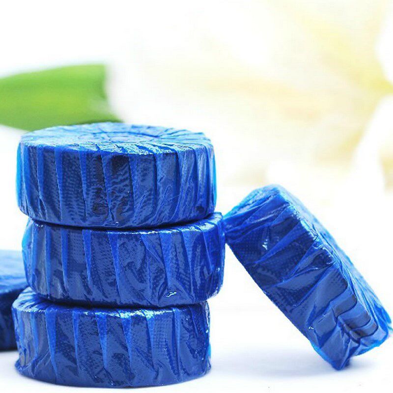 现货速发蓝泡泡厕所洗测清洁剂洁厕灵洁厕块泡片一次性马桶清洁片