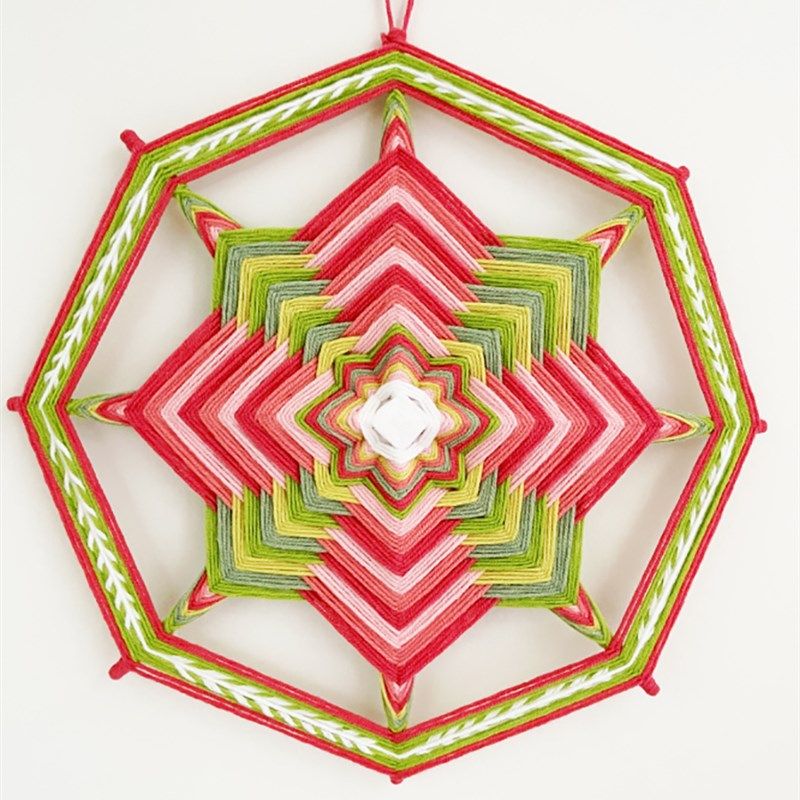 成品曼达拉手工毛线编织装饰工艺男女朋友送教师节礼物 DIY材料包,服饰配件/皮带/帽子/围巾,DIY编织材料包,淘宝优惠券,粉丝福利购,淘宝优惠卷