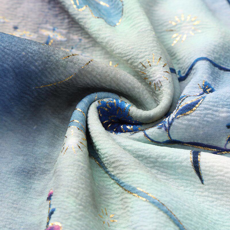 衬衫男款春秋男士长袖花衬衣加肥大码胖子印花中国风潮流大号寸衫