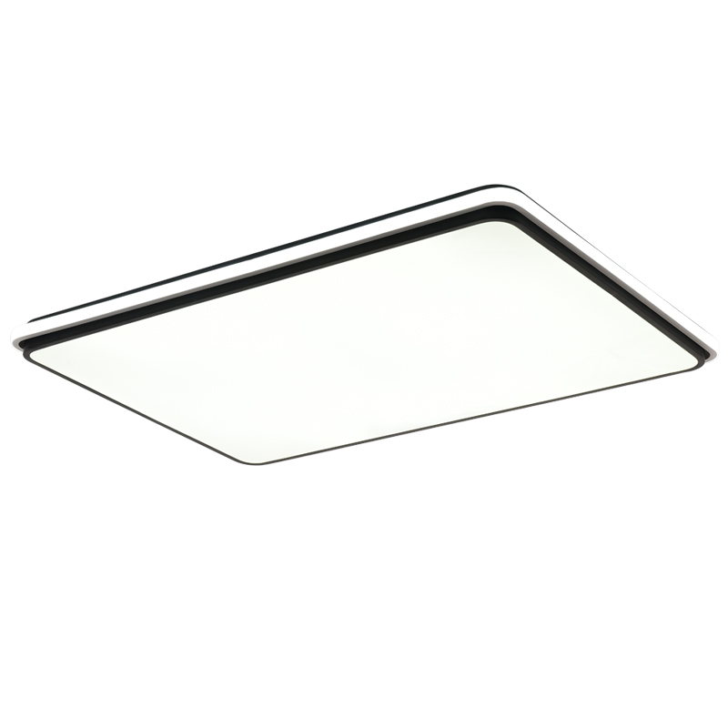 北欧吸顶灯家用大气长方形客厅灯硅胶现代简约温馨浪漫书房卧室灯