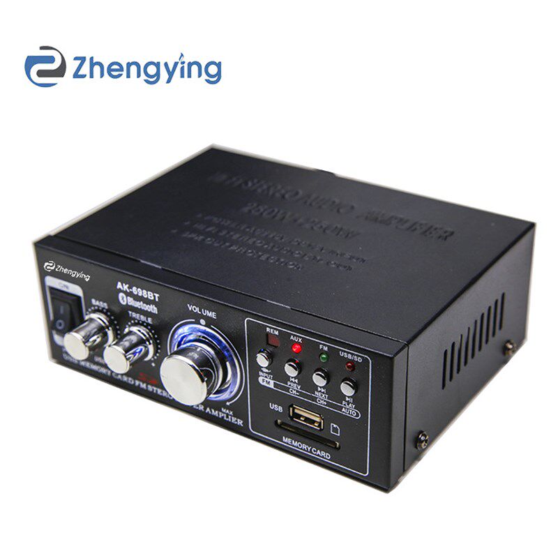 220V大功率蓝牙功放机家用音C响音箱功放发烧级小型定阻功放机