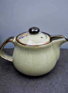 高档予粹茶具日式茶壶九谷烧手工泡茶壶带茶漏家用陶瓷泡茶器