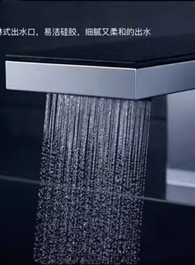 德国汉斯真我暗装龙头热熔接口墙出水飞瀑嵌入墙式面盆冷热水龙头