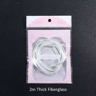 Professional Silk Fiberglass Nail Extension for V Gel Buildi