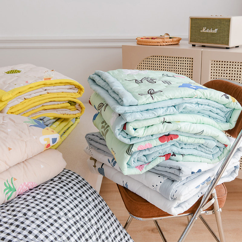 薄款可水洗夏凉被单人夏天空调被夏季双人学生床宿舍轻薄被子男生,床上用品,化纤被,淘宝优惠券,粉丝福利购,淘宝优惠卷