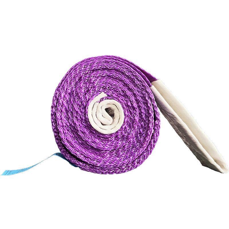 新品彩色扁平吊装带 高强度1吨1米起重吊带 彩r色聚酯纤维工业吊