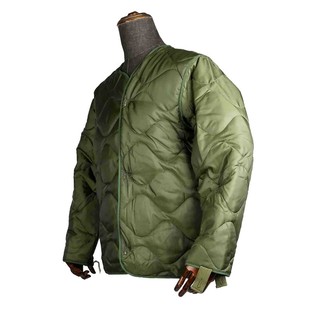 军绿M65风衣内胆m男冬季防寒保暖棉袄冲锋衣内衬加厚外套轻便柔软