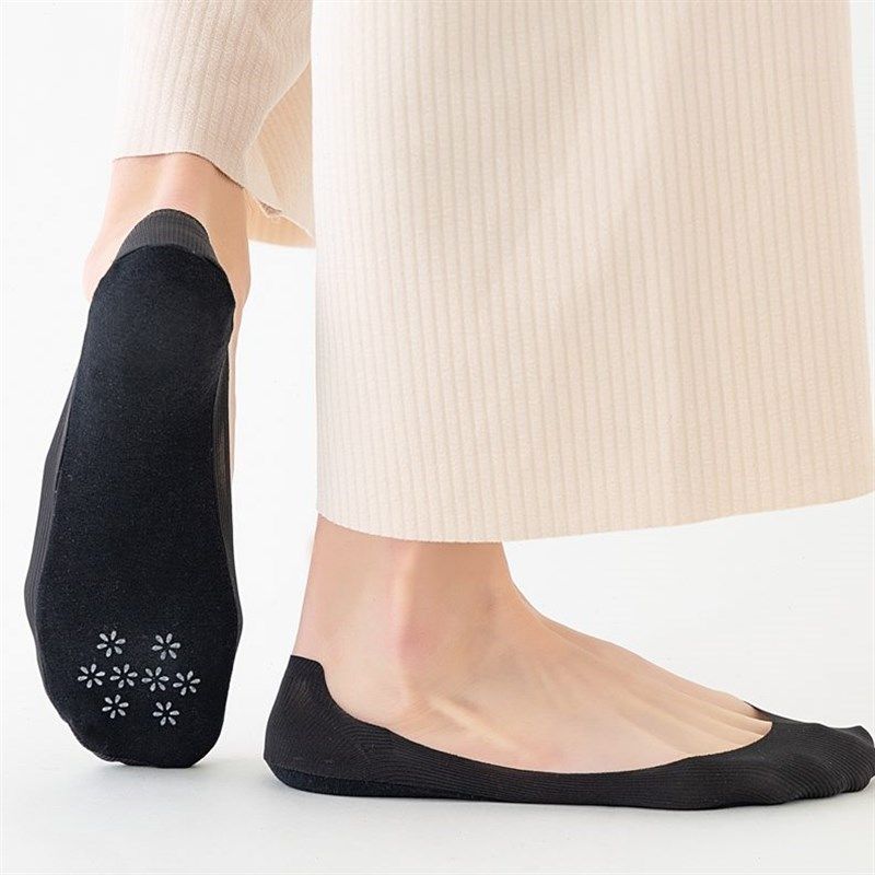船袜女薄款冰丝41-43浅口加大码全隐形袜不掉跟夏季高跟鞋单鞋袜,女士内衣/男士内衣/家居服,船袜,淘宝优惠券,粉丝福利购,淘宝优惠卷