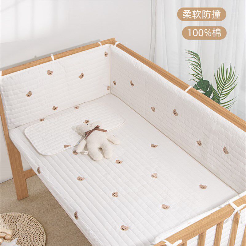 婴儿床床围软包防撞a类儿童拼接床护栏围栏挡布宝宝小床品三件套,婴童用品,床围/床靠,淘宝优惠券,粉丝福利购,淘宝优惠卷