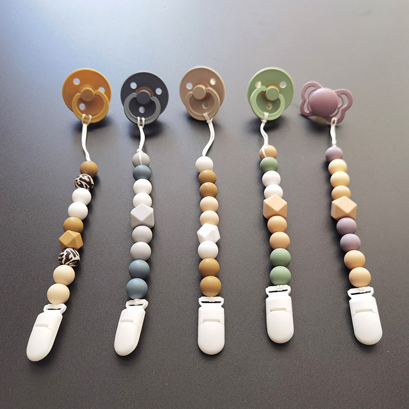 安抚奶嘴防掉链婴儿牙胶咬胶宝宝玩具防掉神器硅胶防丢挂绳可啃咬,婴童用品,奶嘴链,淘宝优惠券,粉丝福利购,淘宝优惠卷