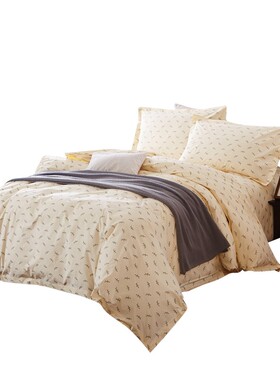 宾馆酒店床上用品k批F    如家酒店床上用品 如家粉红色床上四件