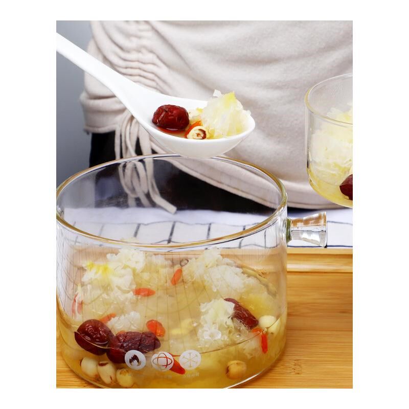 XINCHEN Soup-Pot Glass-Bowl Cooking-Tools Transparent Heat-R