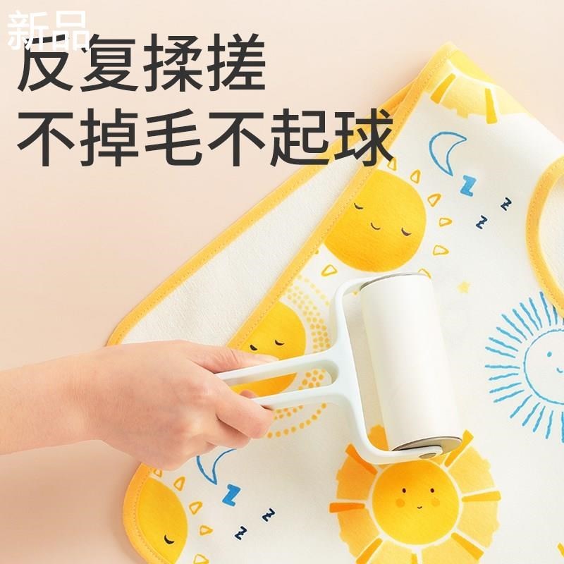 儿童洗漱巾宝宝洗脸毛巾刷t牙防围兜防水围巾湿神器漱口衣小孩新