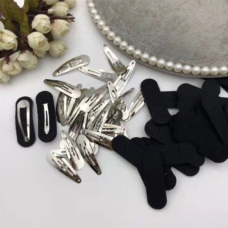 发夹不织布水滴夹白色黑色垫片 椭圆方夹手diy发饰夹子材料工新款,饰品/流行首饰/时尚饰品新,其他DIY饰品配件,淘宝优惠券,粉丝福利购,淘宝优惠卷