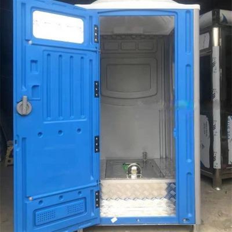 塑料移动厕所免水冲机械式打包机厕所蹲坑旱厕厕所塑料洗澡淋浴房