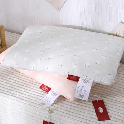 小绵羊儿童舒适定型枕宝宝婴儿枕头芯1全棉A类面料透气吸汗0-2岁