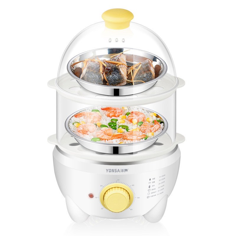 洋声大煮蛋器自动断电家用蒸蛋机定时多功能大容量蒸蛋器早餐神器