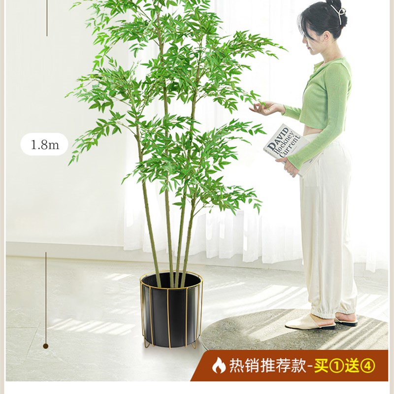塑料花仿真花高档客厅大盆景荷室内蝴蝶兰竹篮床头装饰结婚3d立体