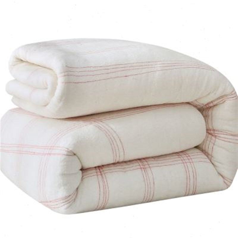 新款棉絮棉被学生宿舍床垫被棉花被子单人被芯春秋冬被加厚8斤被,床上用品,棉花被,淘宝优惠券,粉丝福利购,淘宝优惠卷