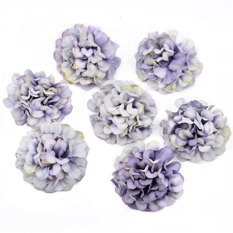 10pcs/lot Artificial Flower Silk Hydrangea Head  Wedding Dec 电子元器件市场 外设配件 原图主图