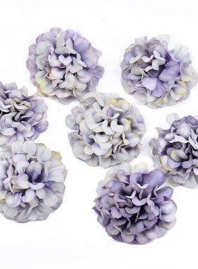 10pcs/lot Artificial Flower Silk Hydrangea Head  Wedding Dec
