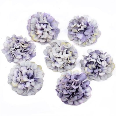 10pcs/lot Artificial Flower Silk Hydrangea Head  Wedding Dec